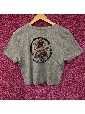 Junk Food Clothing Budweiser Anheuser-Busch Crop Tee XL
